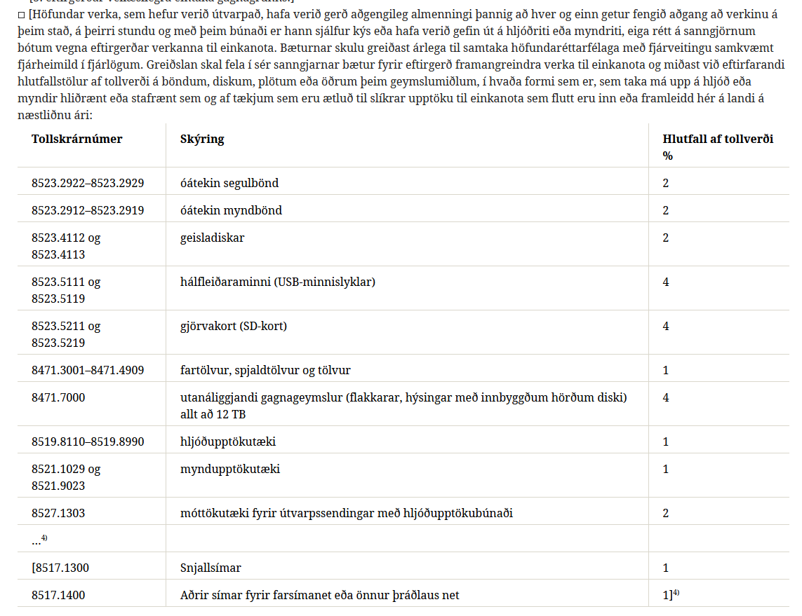 STEF Gjöld tæki. lög 73-1972.png